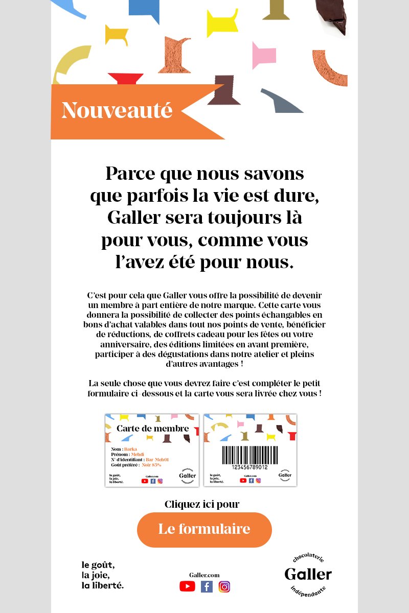Galler emailing